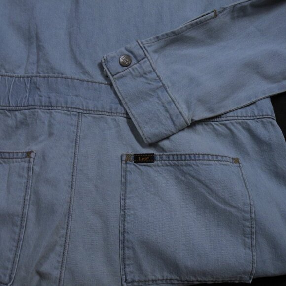 NWT Lee Vintage Modern Union-Alls Lovely Light! Large - Picture 10 of 11